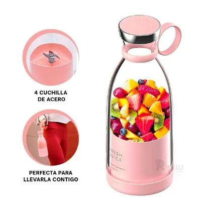 BOTELLA LICUADORA PORTÁTIL